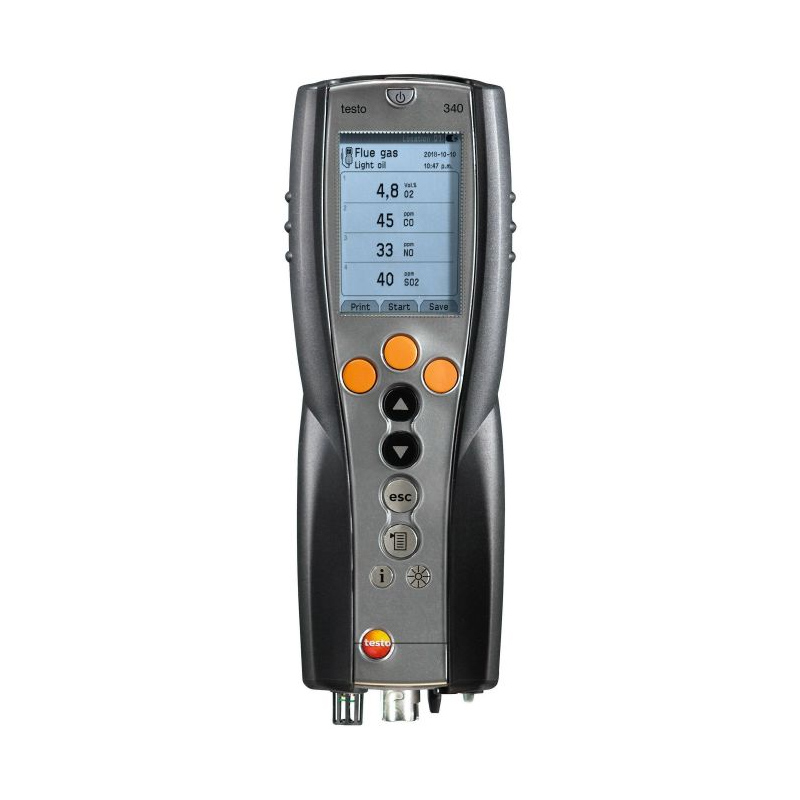 Testo 340 - Analizador de combustión para la industria